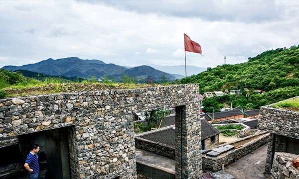 长城脚下的度假村：北沟村。图源网络